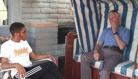 Carl Tries Out The Black Pool Boy