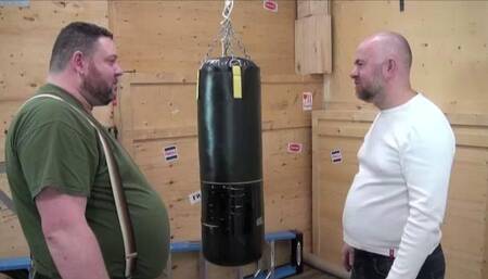 Guy Ass Is The Punching Bag