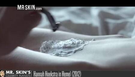 Hannah Hoekstra Gets Shaved