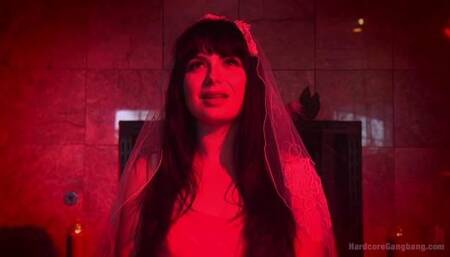 Busting A Load On Siouxsie Q Dress