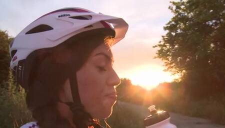 Tiffany Earns Her Place On The Cycling Team