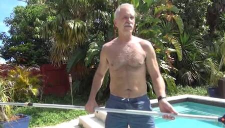 Stepdad Jerks Off The Swim Team