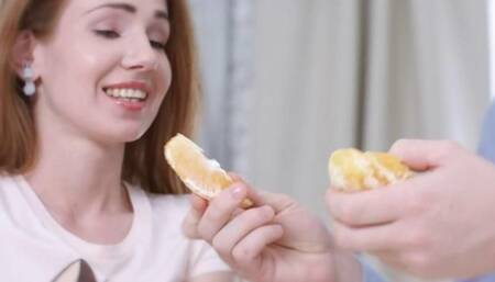 Melissa Benz Peels As Easy As An Orange