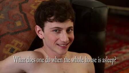 Austin Wolf Helps Out Daddy In The Bedroom