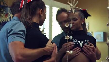 Lisa Row Is A Greedy Cheerleader