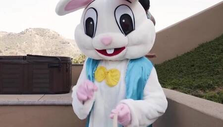 The Easter Bunny Gets Some Dick