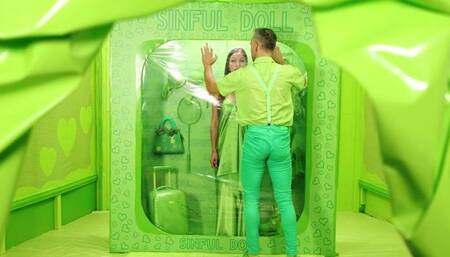 Green Greedy Doll Of Sin