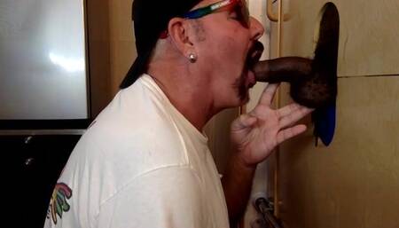 Sucking Strange Dick At Public Gloryholes