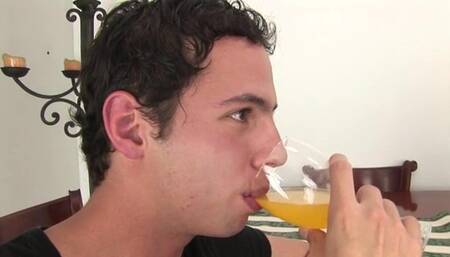 Twink Wants Cum Not Juice To Drink
