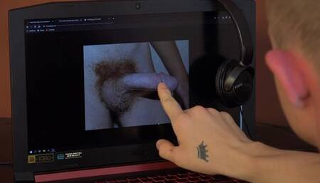 Checking Out Wank Party Porn