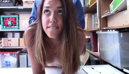 Holiday Thief Esperanza Del Horno Busted