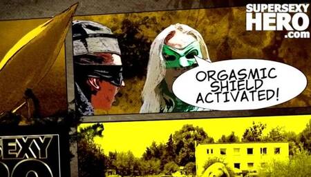 Lesbian Super Heros Battle For Orgasms