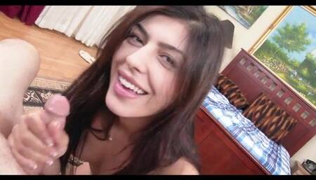 Audrey Royals Blazing Handjob