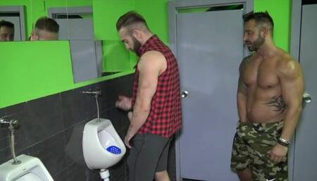 Manuel Scalo Used Up In The Bathroom