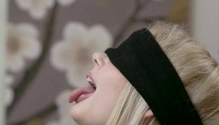 Coco Lovelock Blindfolded Sibling Game