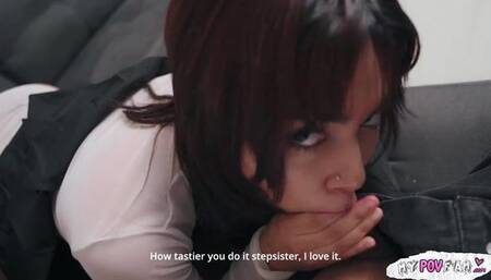 Stepsister Cindy Gets Caught Out Partying