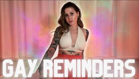 Gay Reminders
