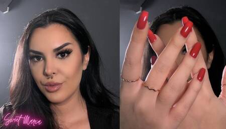 Red nails and Marlboro ~ Sweet Maria