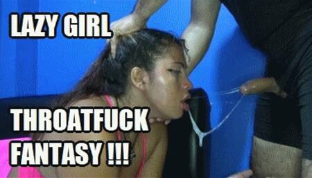 DEEP THROAT SPIT FETISH 231203H KARIME THROAT FUCKING LAZY GIRL PUNISHED SLOPPY DEEPTHROAT HD MP4