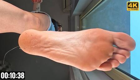 Keira Stomping Your Face - 4K MP4