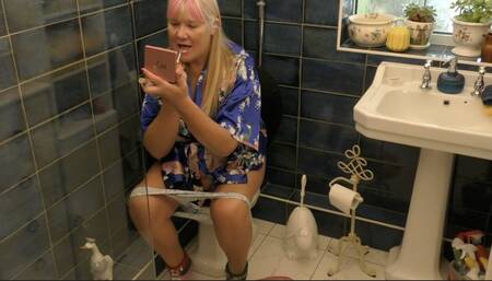 Laxatives starting to work