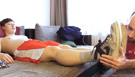 Barefoot Baron worshiped feet