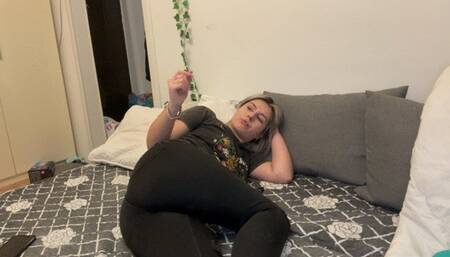 Chilling while doing the stinkiest farts in the world