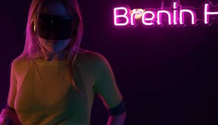 Russian Blonde Enjoys Pounding from Fucking Machine