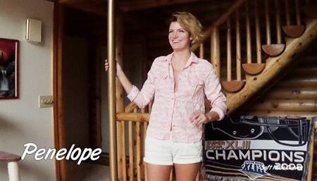 Penelope's 5 Minute 4k Nude Strip Tease Video