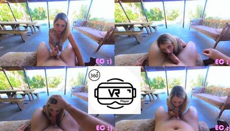 Sucking Stepdads Cock For His Card_4K 360 VR