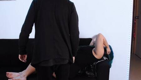 CNC Roleplay Ary Abdul gets fucked by her neighboor Roman Savant