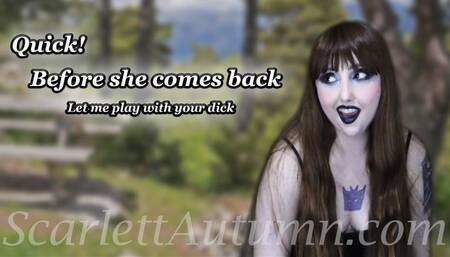 A quick handjob before she comes back - WMV SD 480p