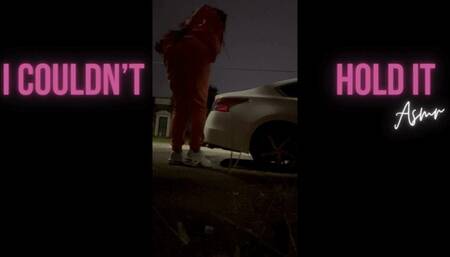 I couldn't Hold it ASMR