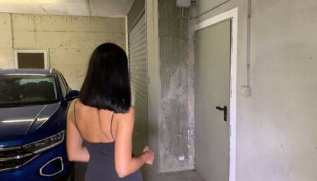 Lucy captured and tied by ropes