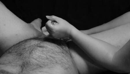 POV Hot Handjob for a Big Load of Cum