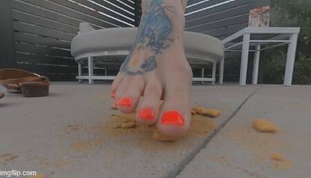 Stomped by the sandals and soft soles of Adlee Ray VR4K