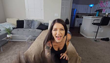 POV tied and tickled by Morgana- 1080p