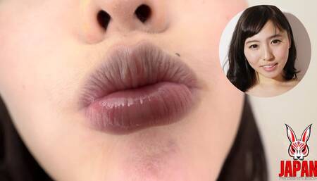 Close-Up Romance: Shiho Egami's Shy Yet Intimate Virtual Kisses