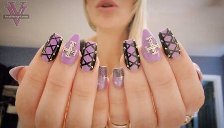 Vicky Tickles the Foot Slave- 1080p