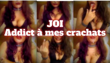JOI Spitfetish - Addict a mes crachats