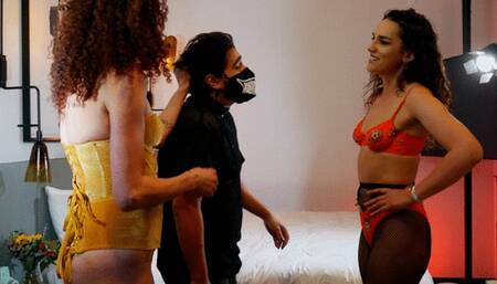 Princess Donna and Paisley BUST B3A$TY'S BALLS