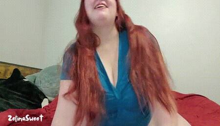 Playing with a BBW submissive slut