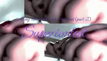 At my feet at the end of the bed (part 2)