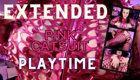 Extended Pink Catsuit Playtime