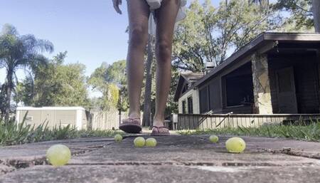 Popping Every Single Grape Tiny 4K