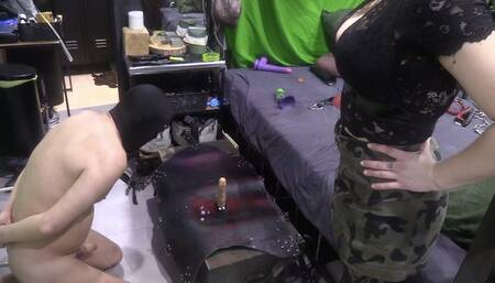 cumshot for this slut eating instruction