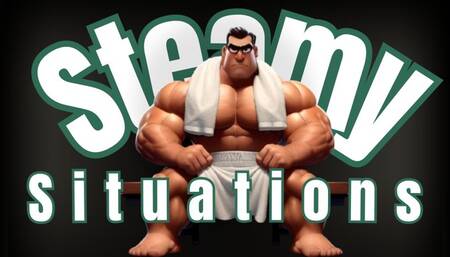 STEP GAY DAD -STEAMY SITUATIONS - BULGING BICEPS & FUNKY FEET