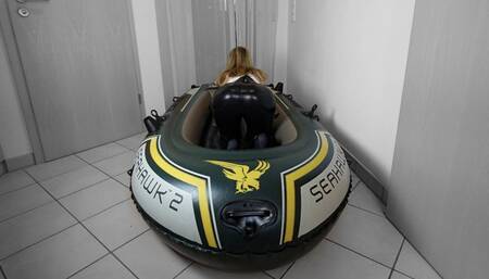 inflatable boat teasing