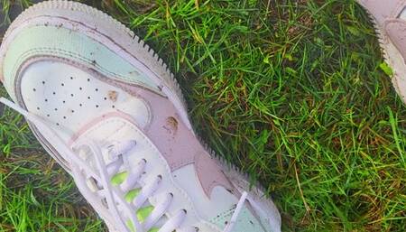 Muddying AF1 Sneakers (mkv)