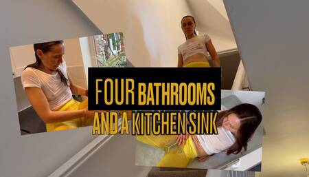 FOUR bathrooms and a Kitchen Sink – Wetlook (4K)